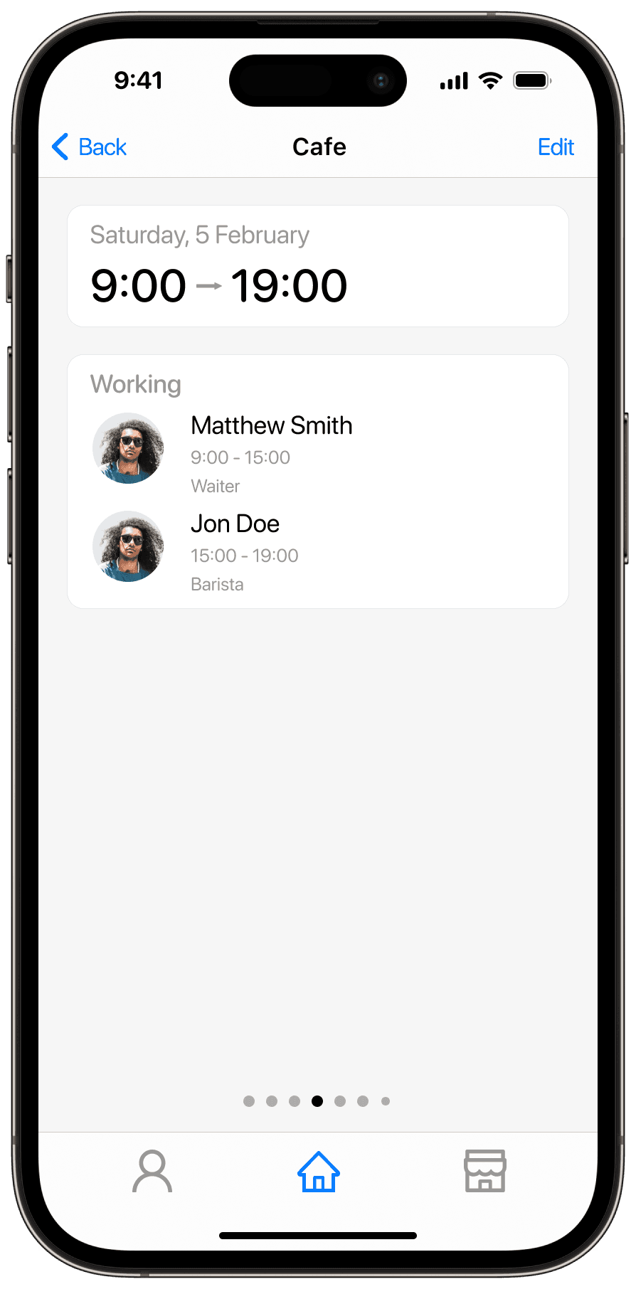 Impacto Shift Screen